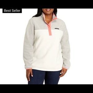 Columbia snap-T fleece pullover